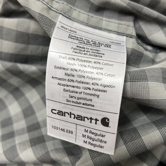 Carhartt Force Relaxed Fit Short Sleeve Button Down Shirt - Picture 6 of 7